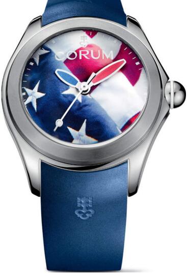 Review Corum L082 / 03263 - 082.310.20 / 0373 US01 Flag Bubble Replica watch - Click Image to Close